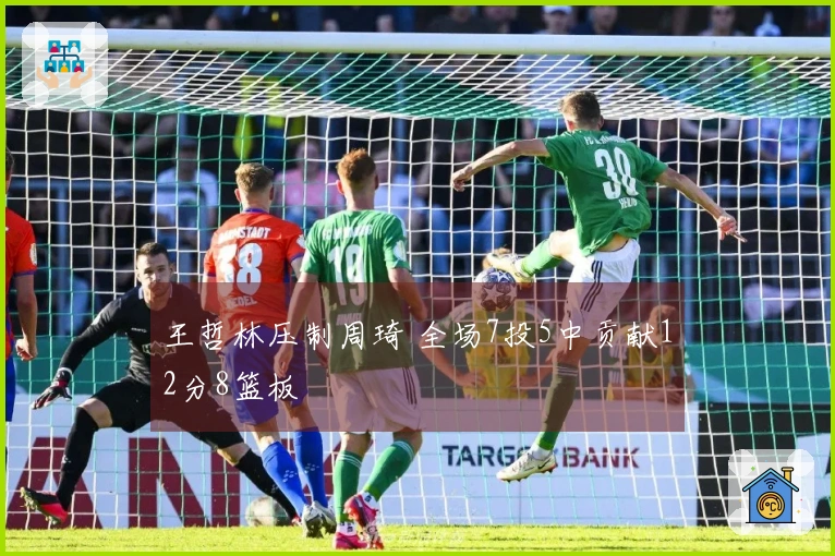 王哲林压制周琦 全场7投5中贡献12分8篮板